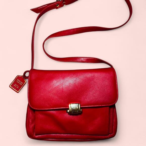 Vintage red leather purse naturalizer - Picture 1 of 7